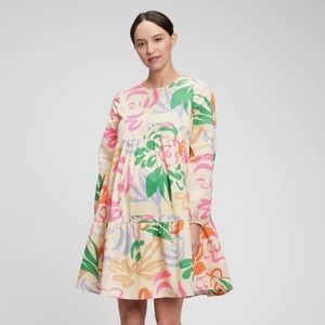 Gap Maternity | Tiered Mini Dress in Multi Floral